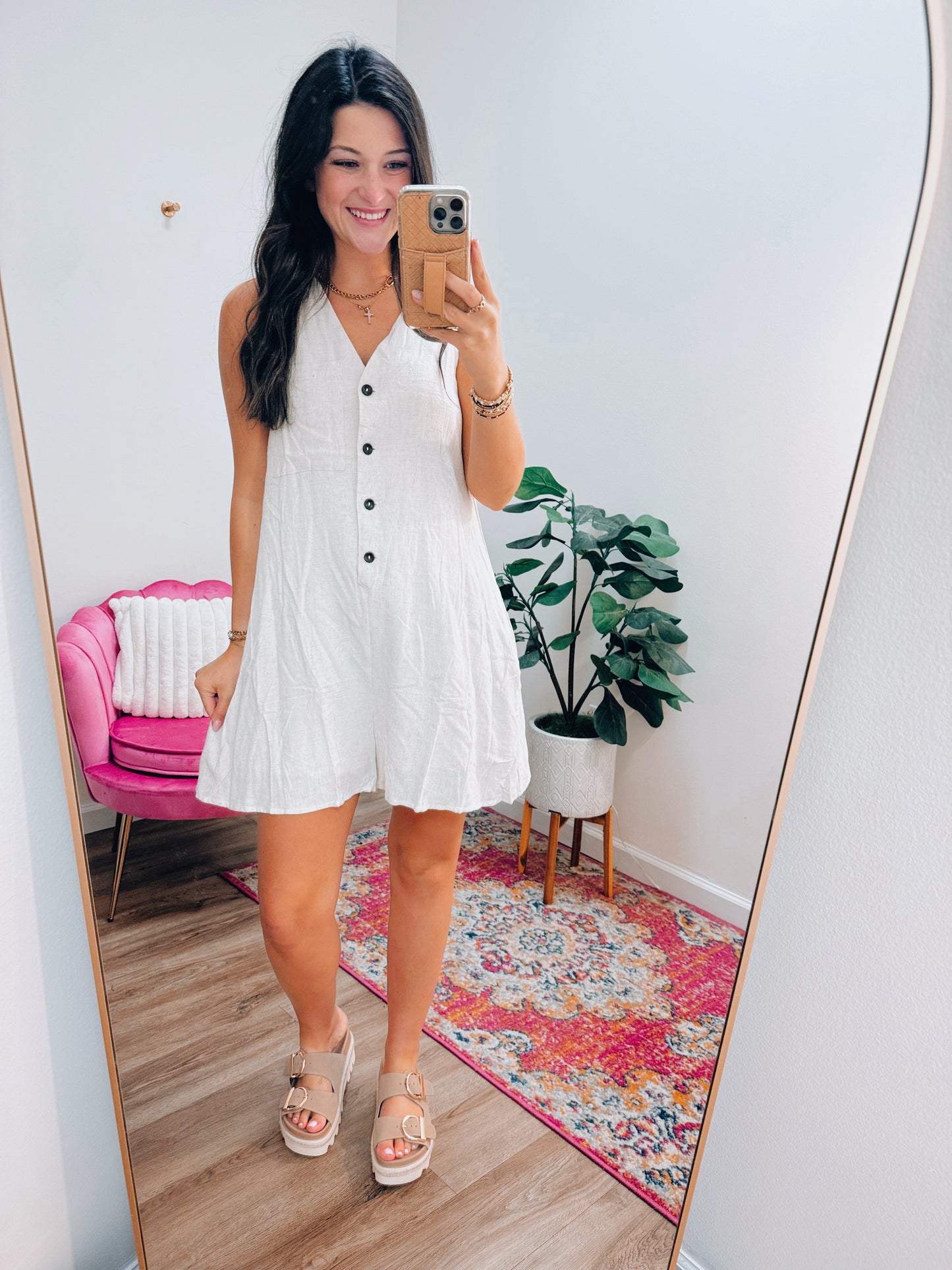 Haven Linen Romper