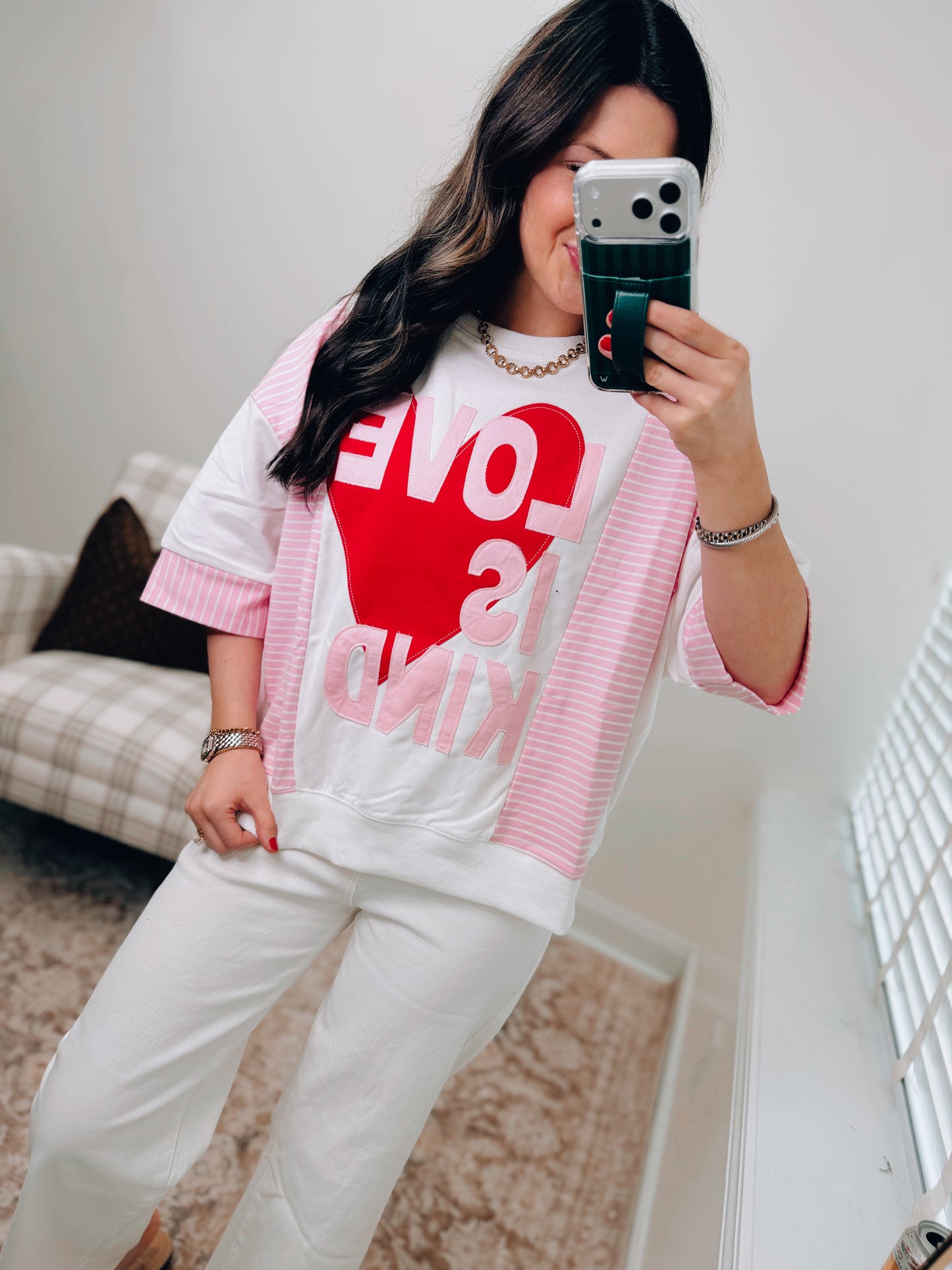 Love Is Kind Heart Tee