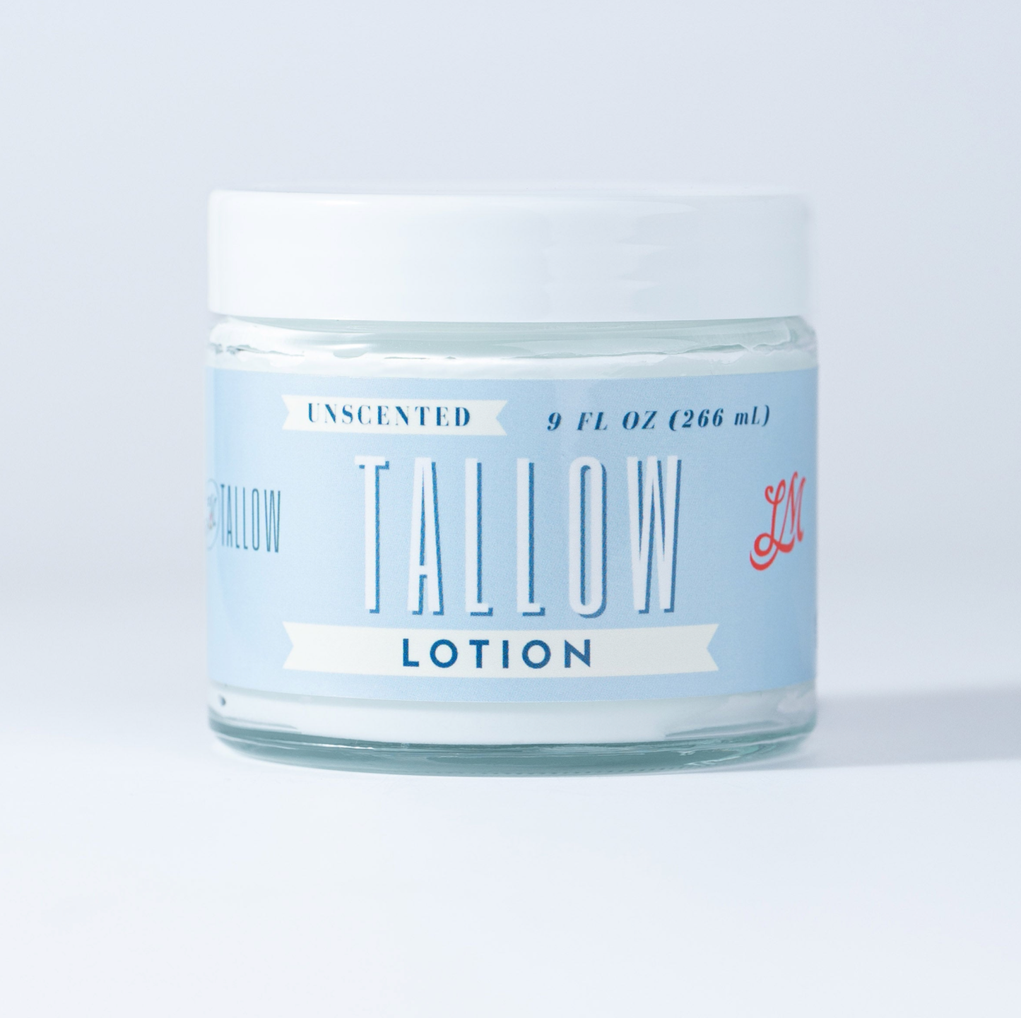 Unscented Beef Tallow Lotion – All Natural Skincare