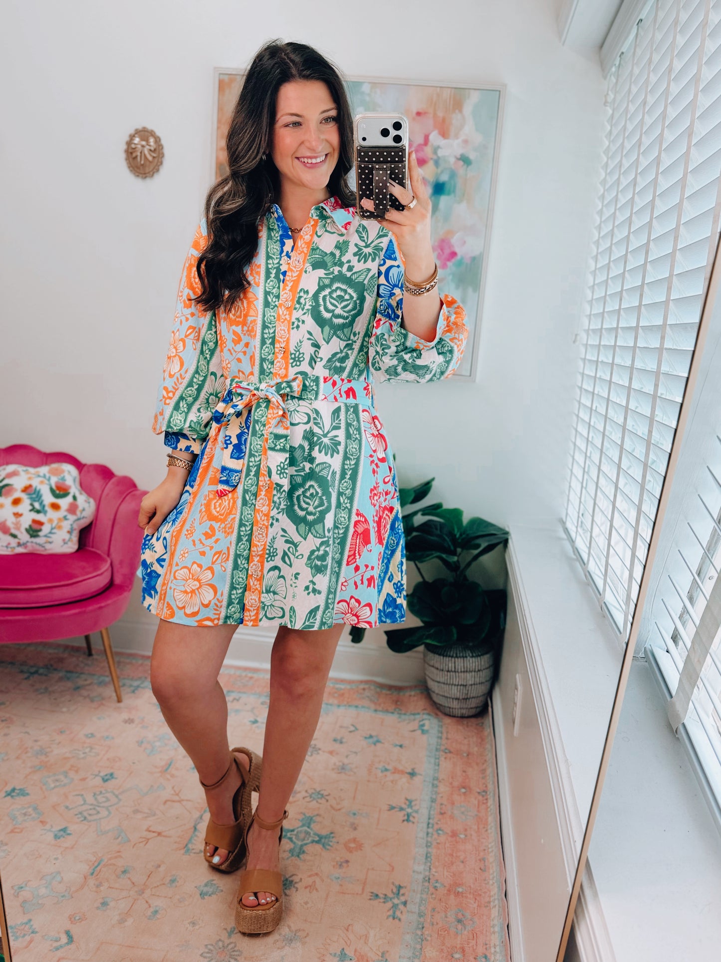 Endless Summer Color Block Mini Dress