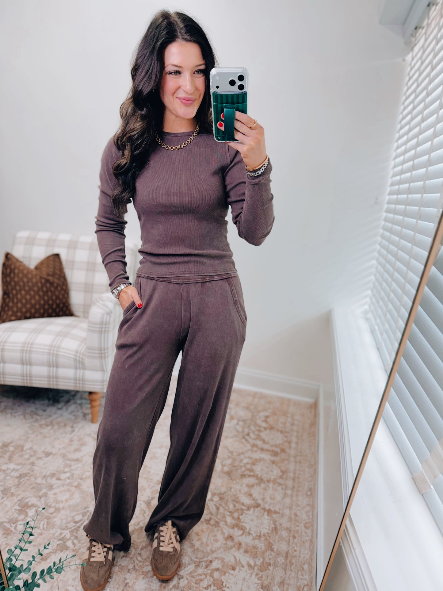 Drift Mineral Wash Cotton Lounge Set