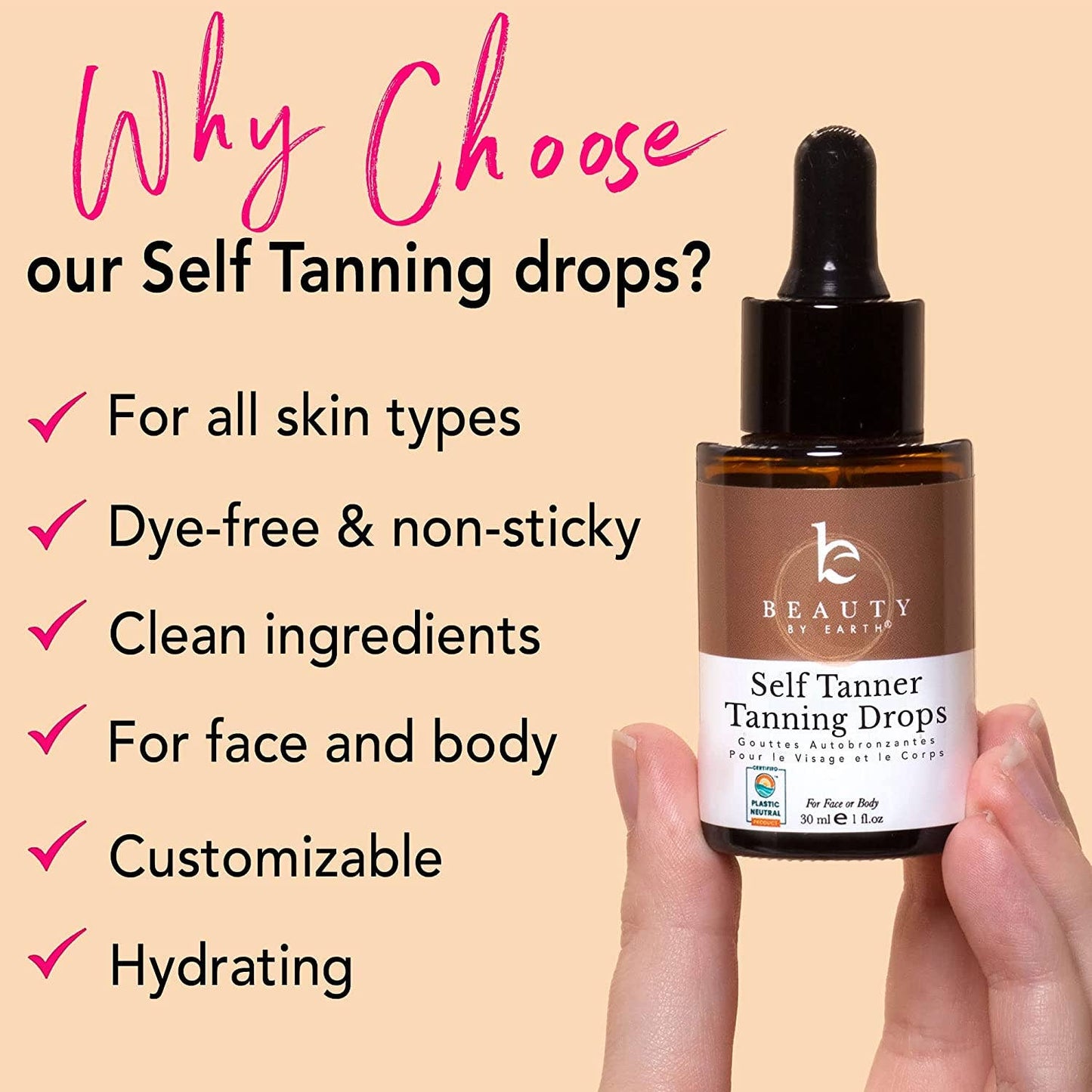 Self Tanner Drops 1oz (2 Shades)