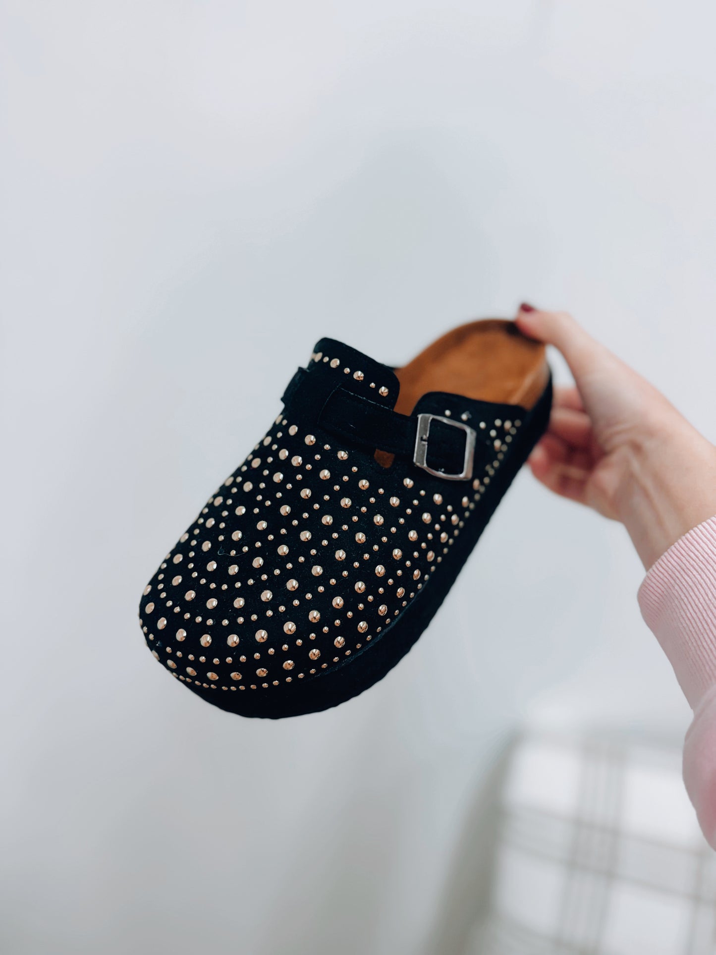 Jules Gold Studded Platforms
