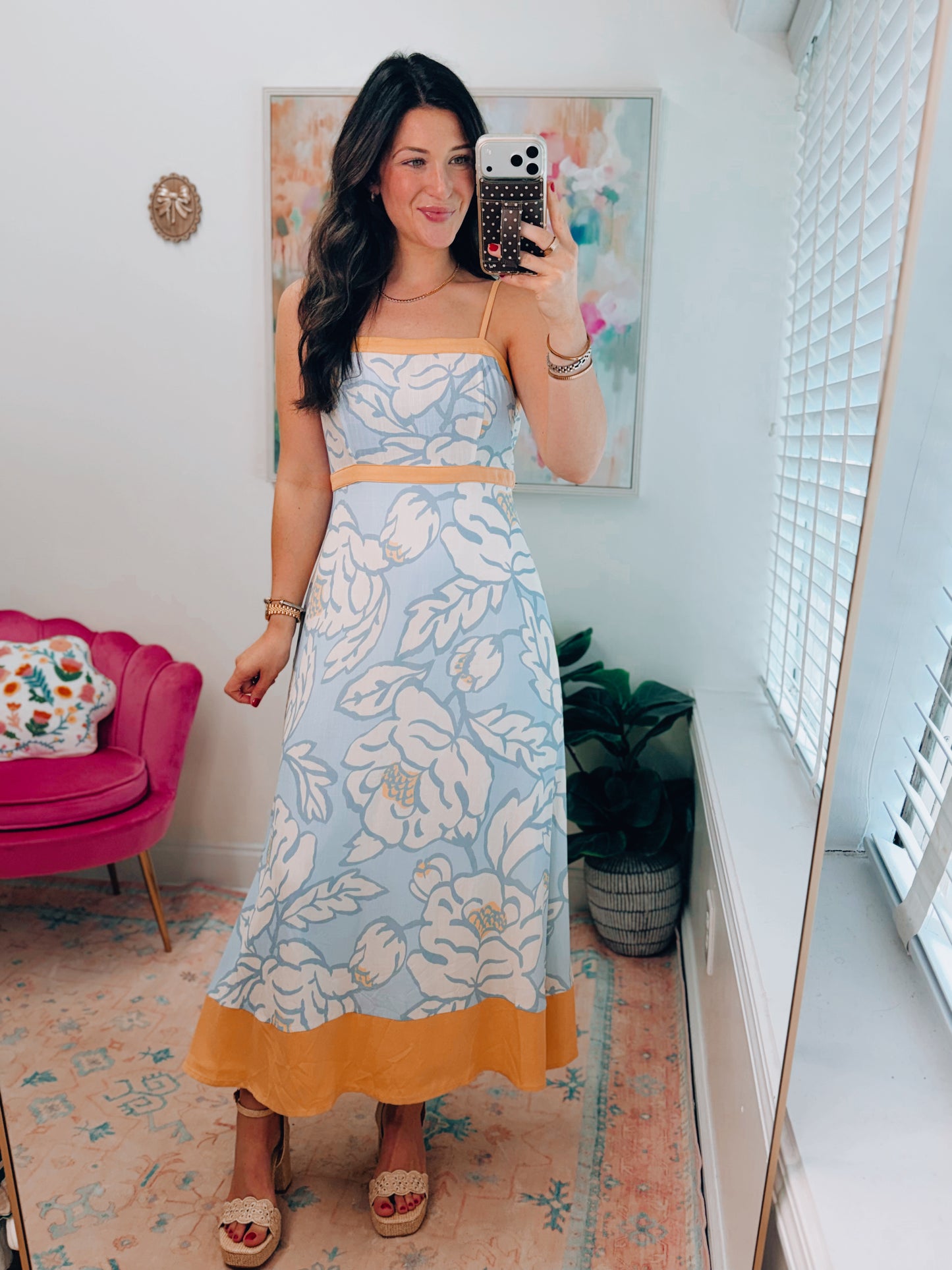 Fresh Feel Coastal Midi Dress