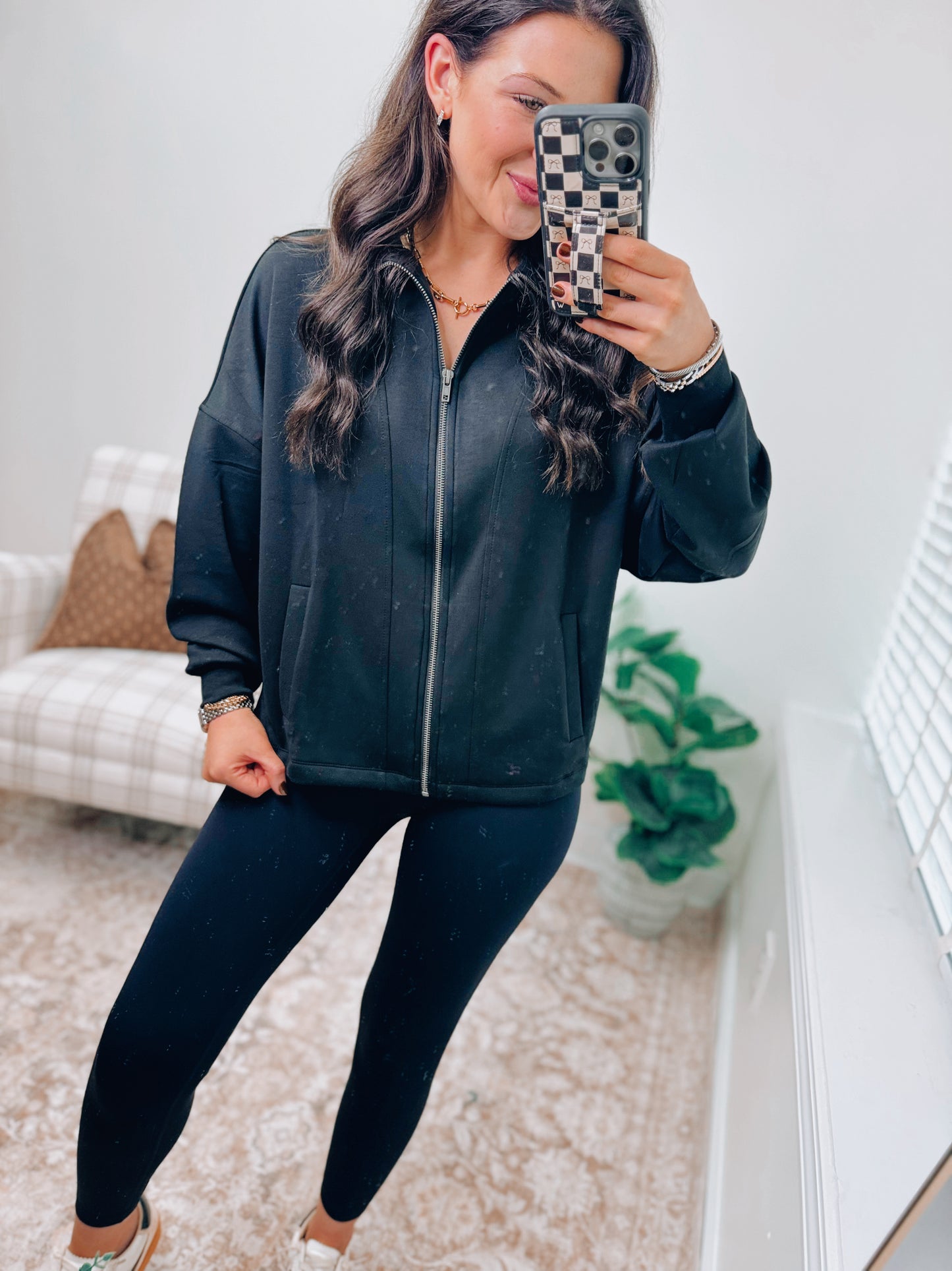 DOORBUSTER Air Essentials Zip Jacket - Black