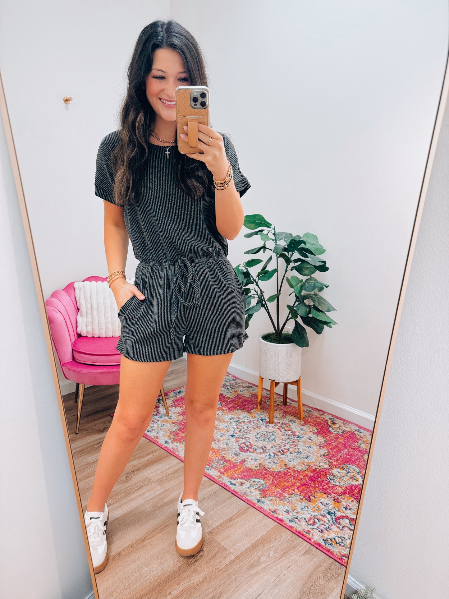 CURVY Urban Ribbed Romper