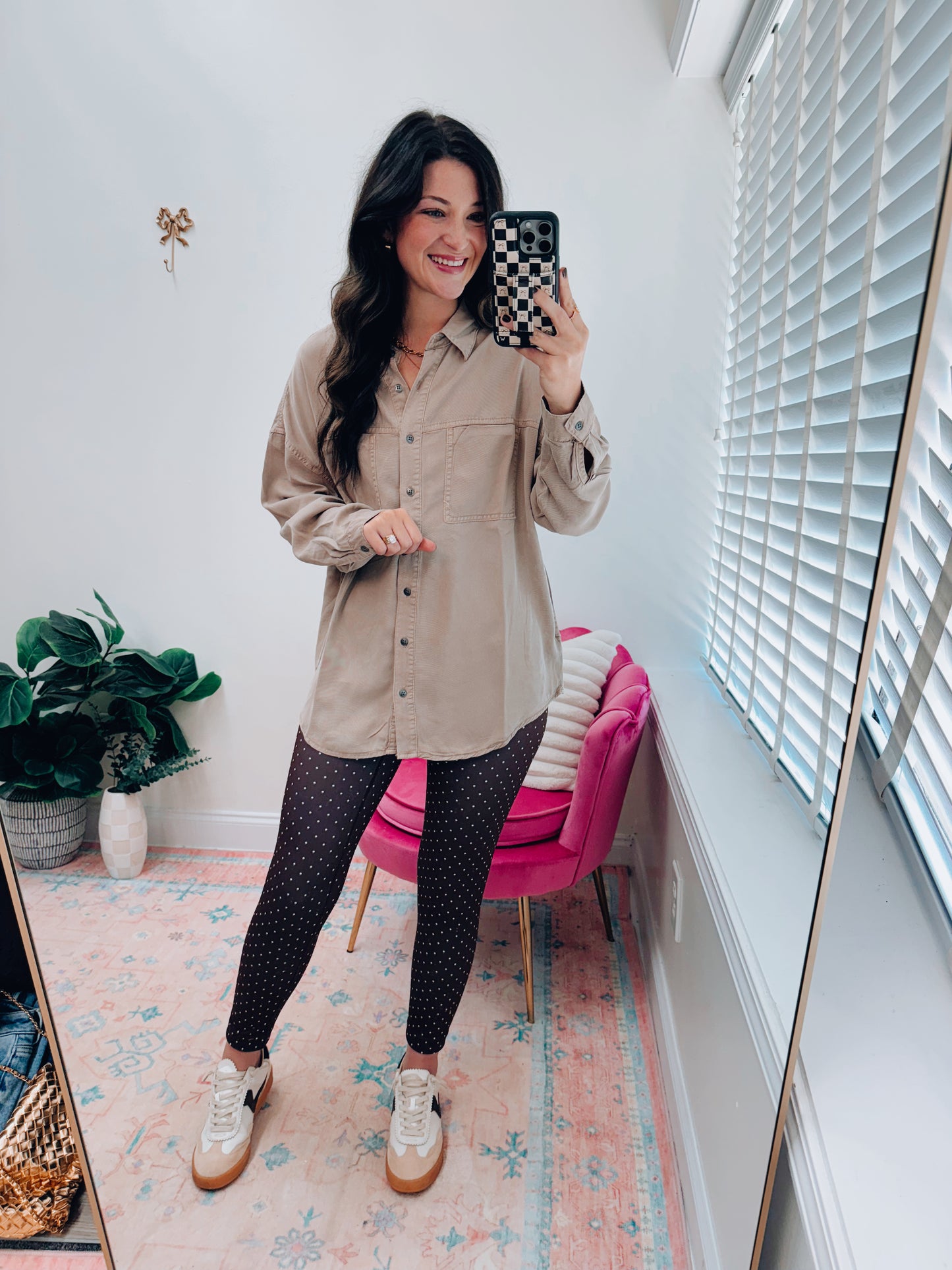 Maple Grove Button Up Top