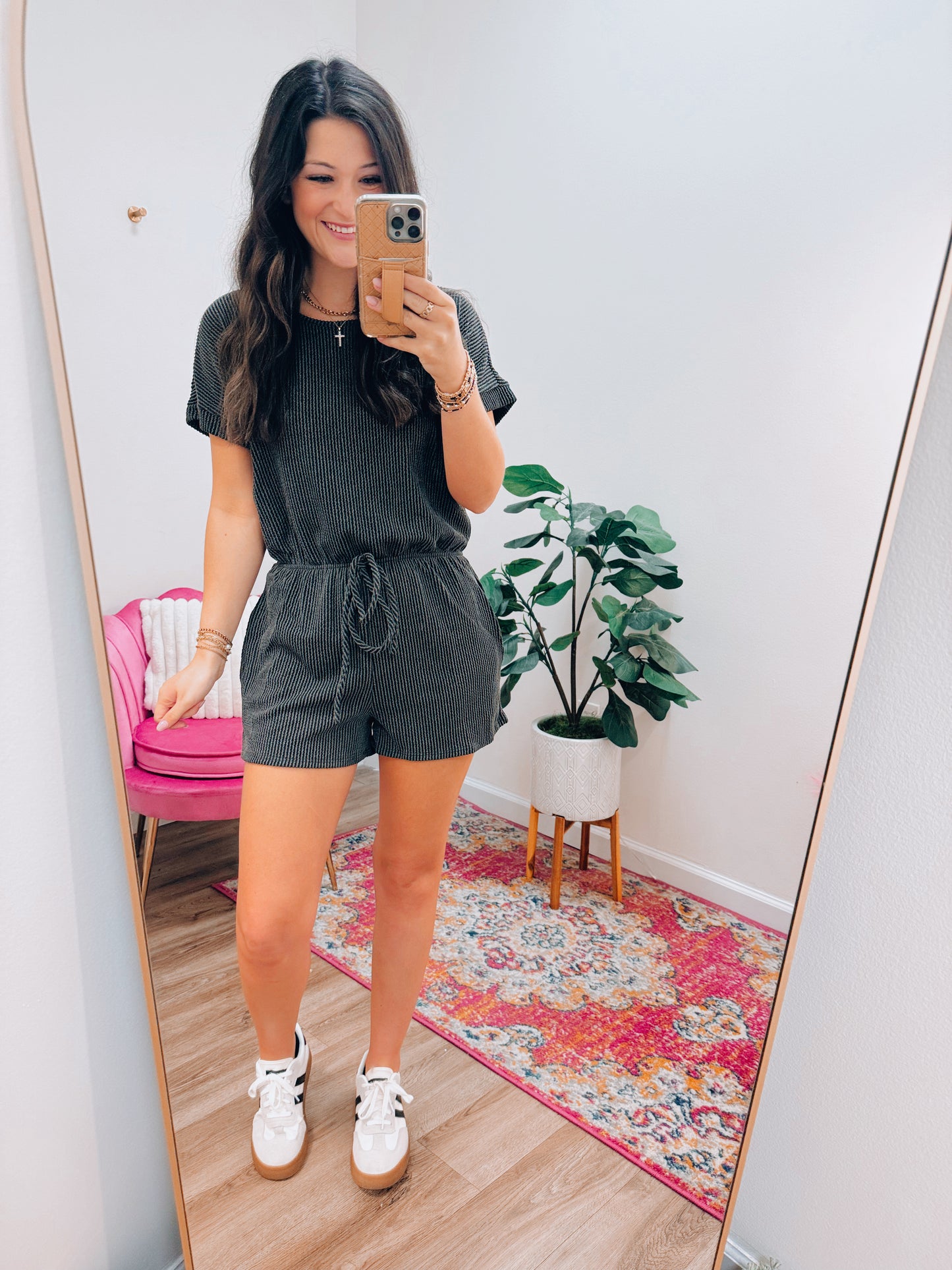 CURVY Urban Ribbed Romper