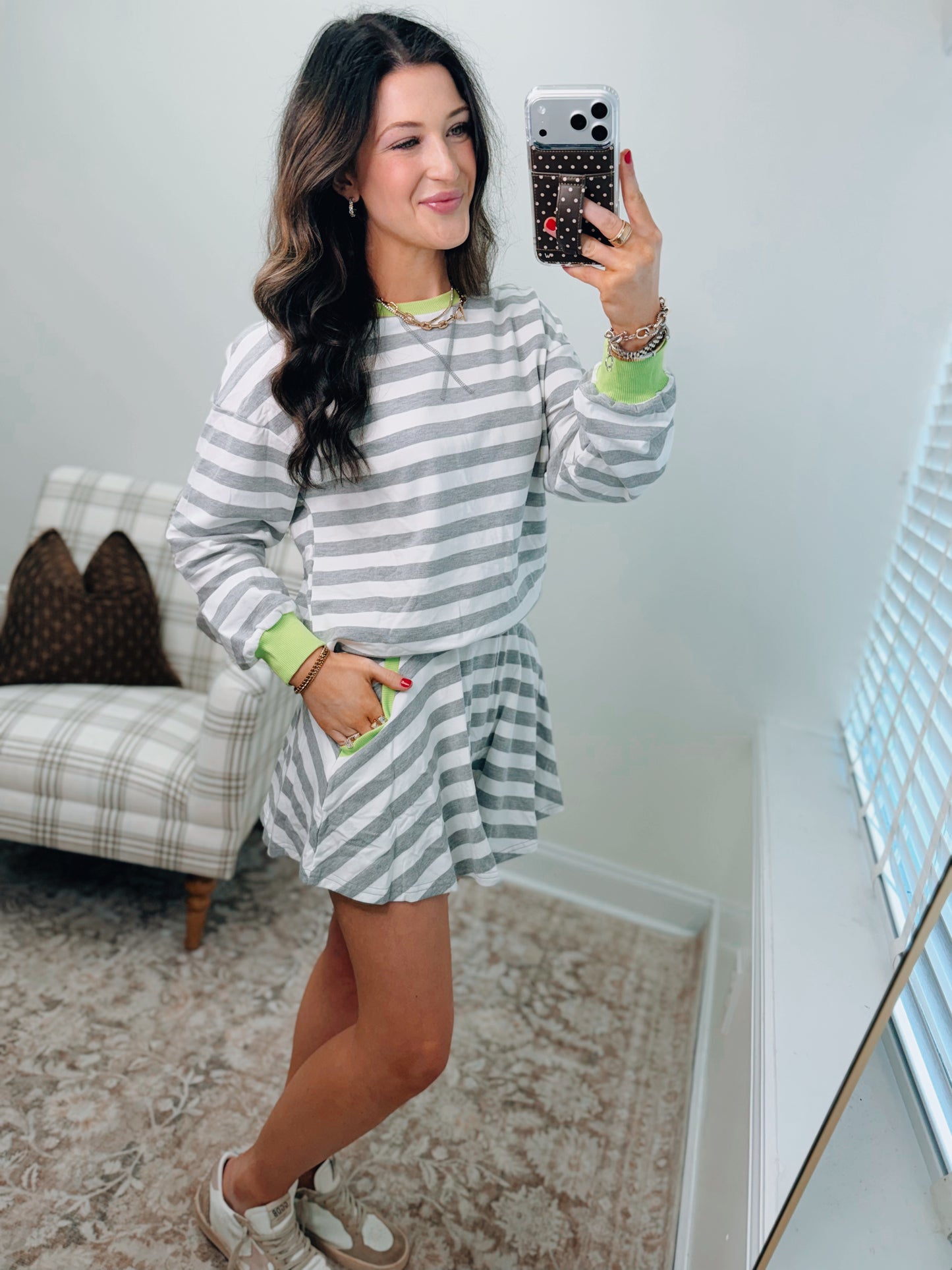Wren Striped Color Block Set