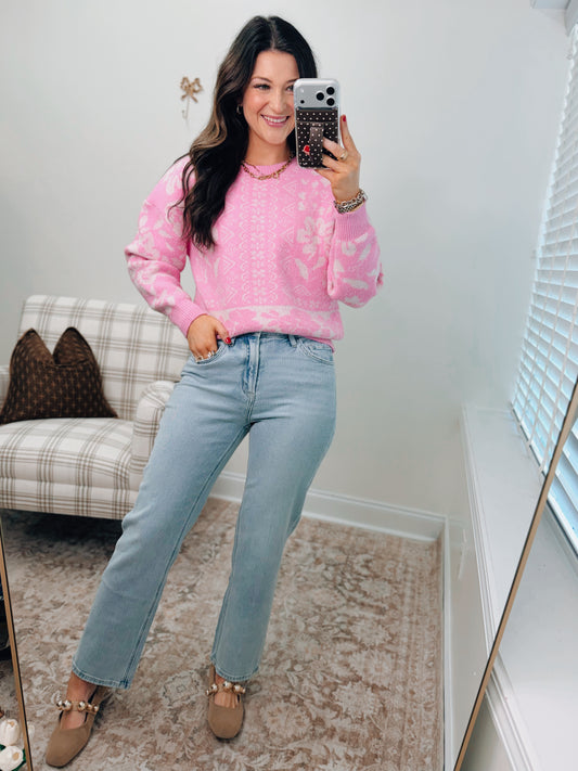 Marlowe Vintage Stretch HR Light-Wash Denim