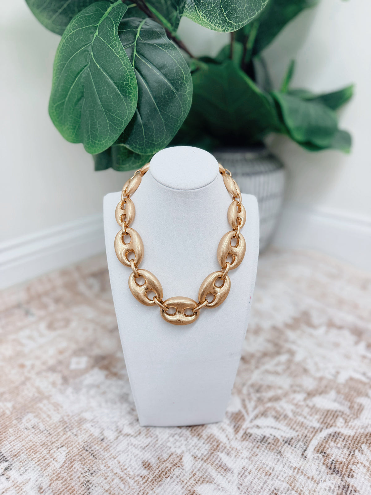 Statement Mariner Chain Necklace