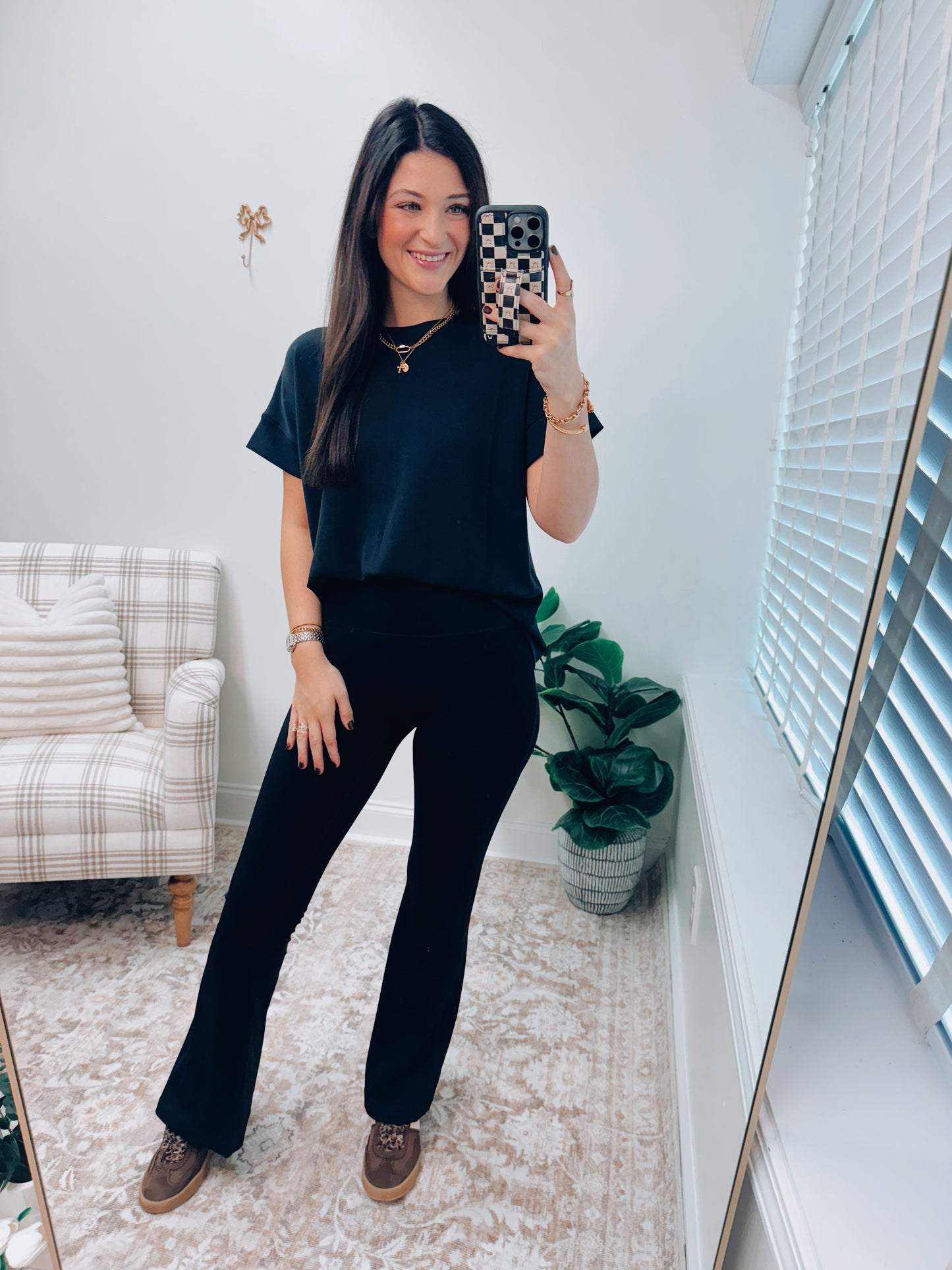 In Alignment High-Rise Yoga Pants - Black