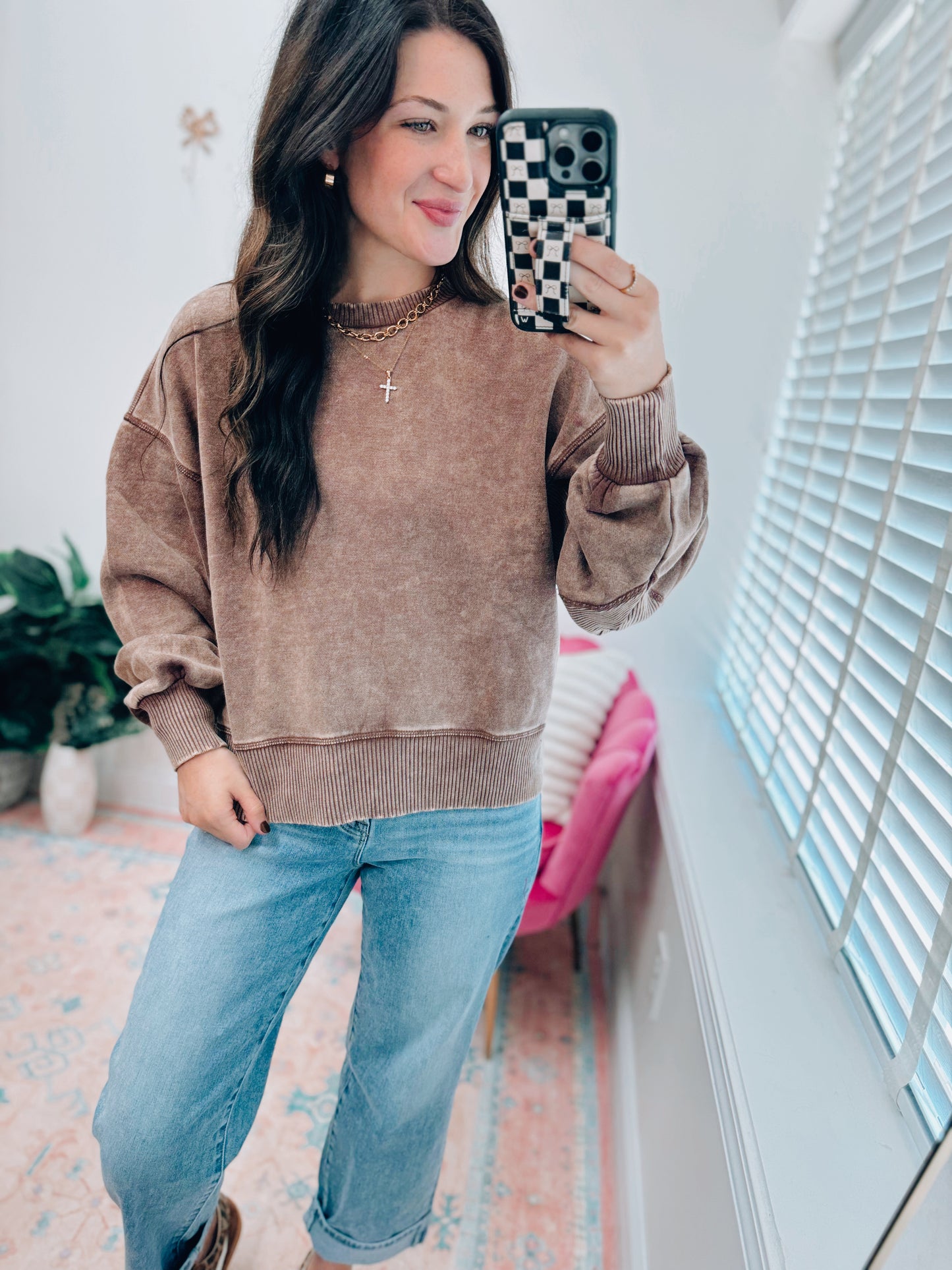 DOORBUSTER | Mineral Wash Crewneck