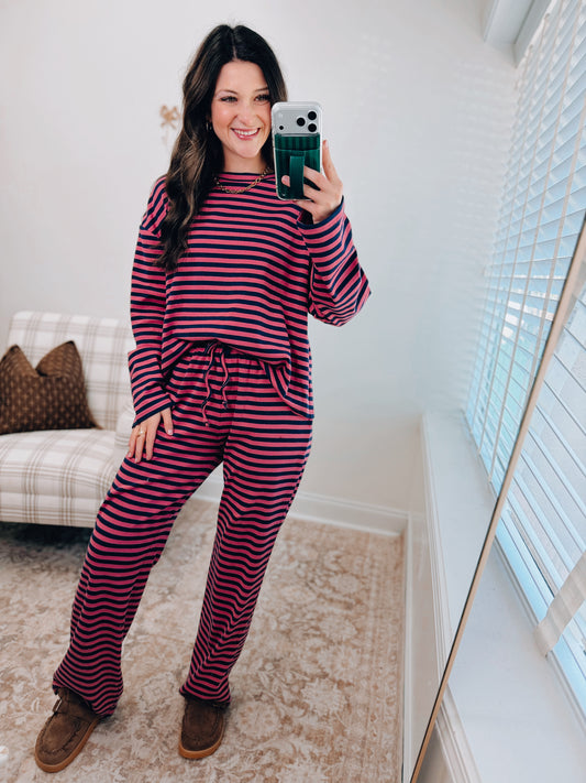 Madison Stripe & Comfy Set