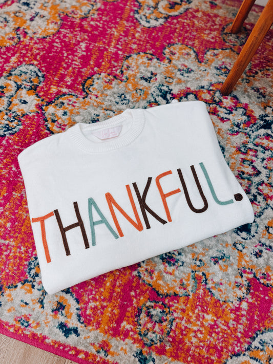 Thankful Knit Sweater