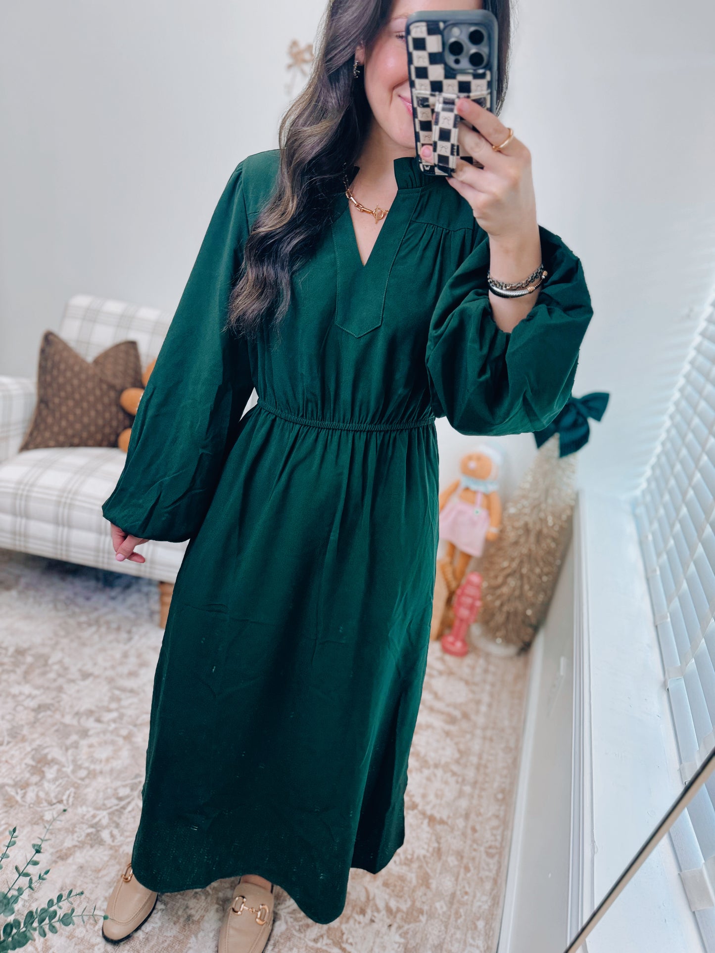 Forest Midi Dress