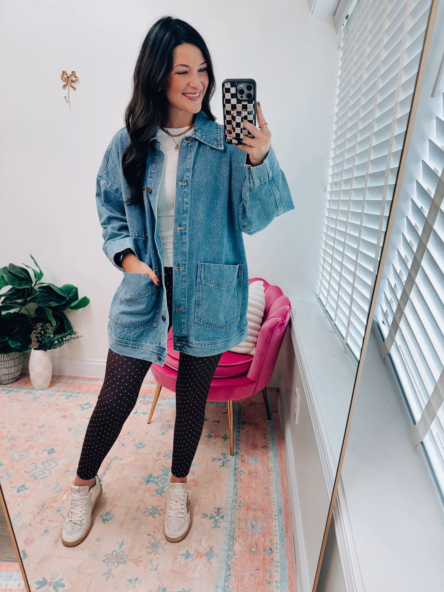 Boxy Cut Oversized Denim Jacket