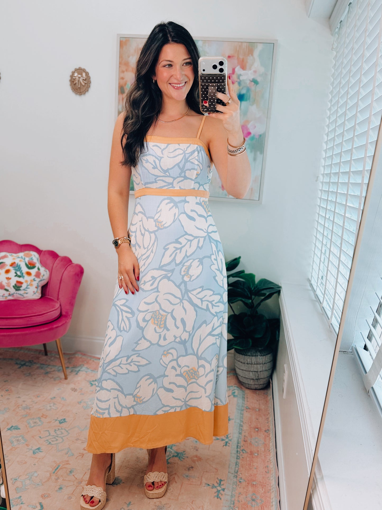 Fresh Feel Coastal Midi Dress