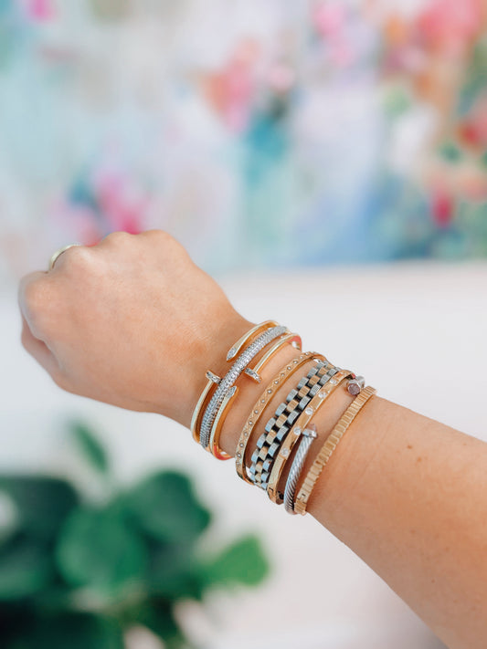 18K Gold Plated Avery Chunky Cuff