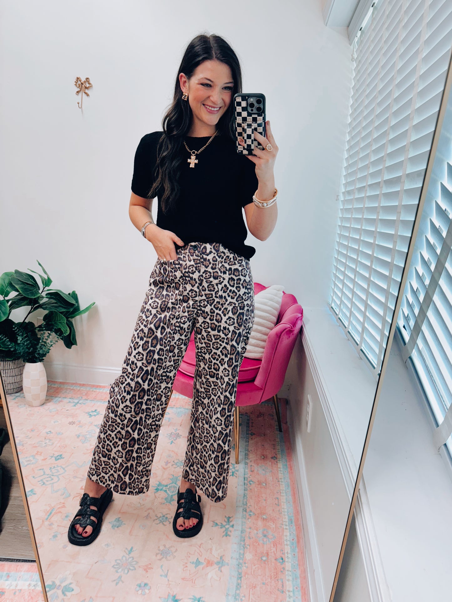 Palmer Leopard Pants