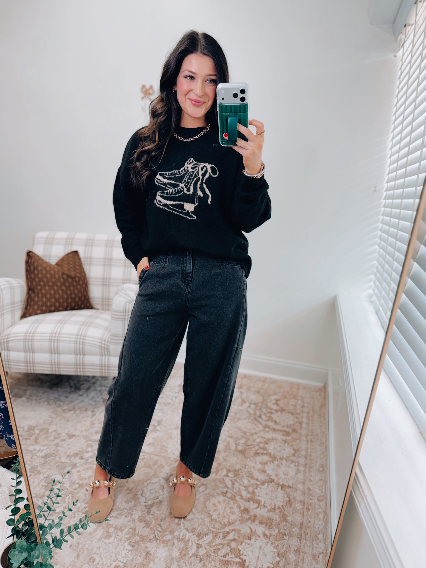 Skate In Aspen Knit Sweater