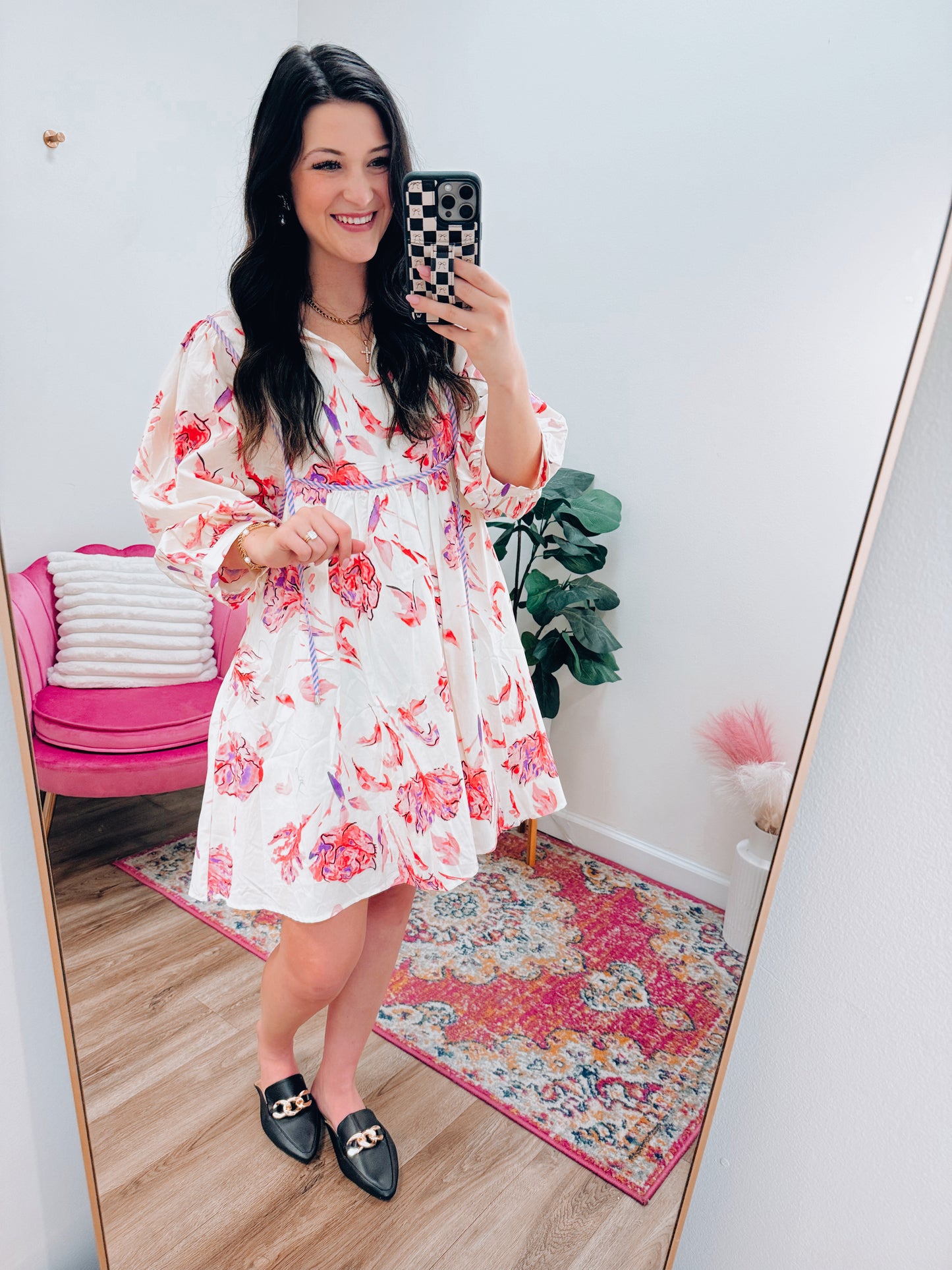 Beckie Floral Mini Dress