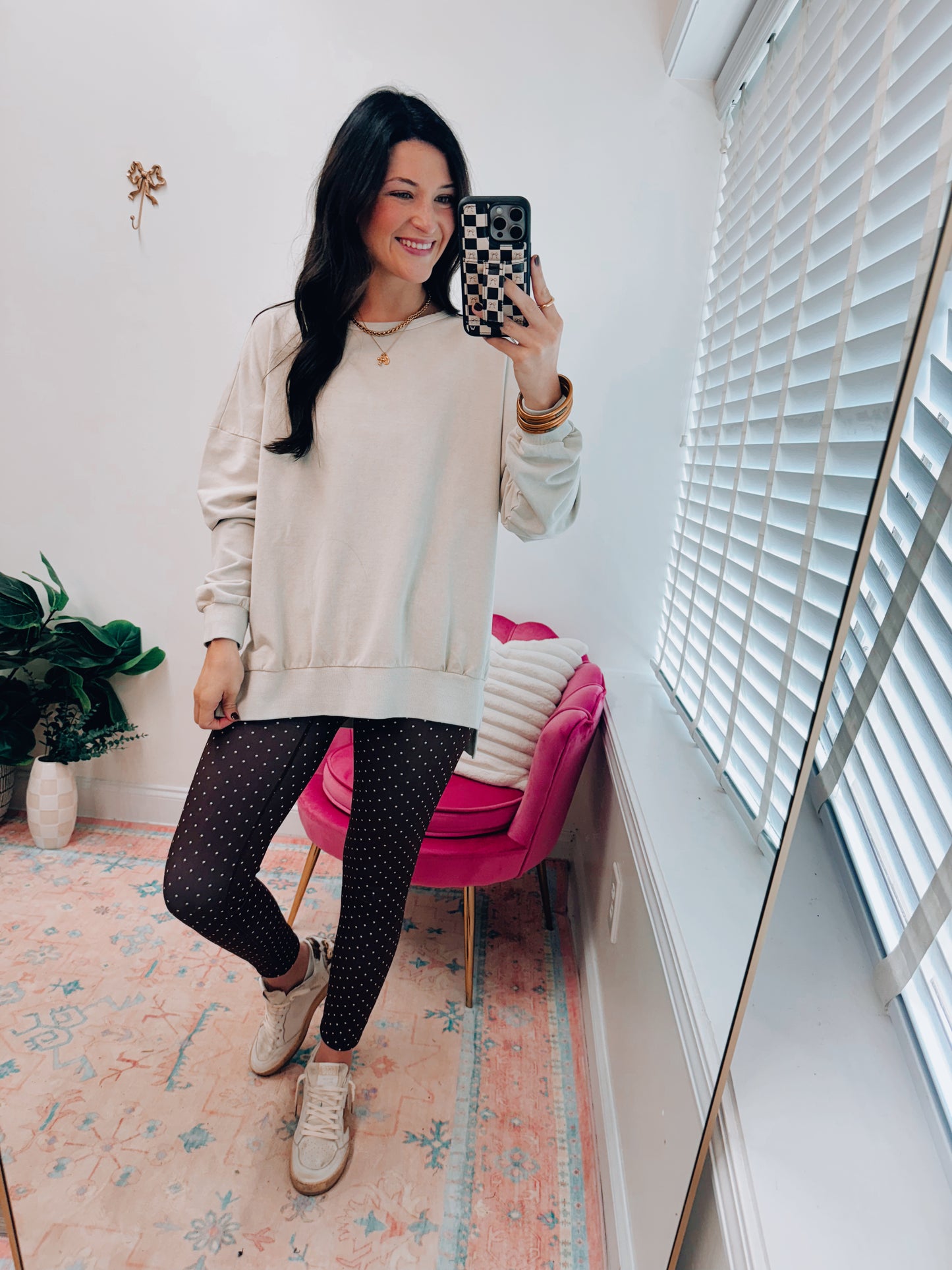 Taylor Mineral Wash Crewneck - Oatmeal