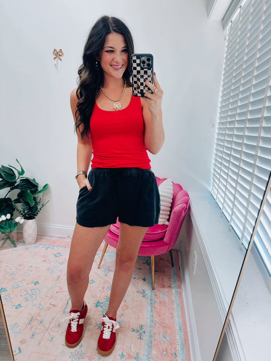 Ruby Double Lined Tank