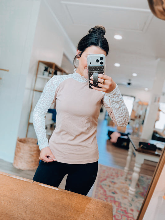 Floral Lace Top