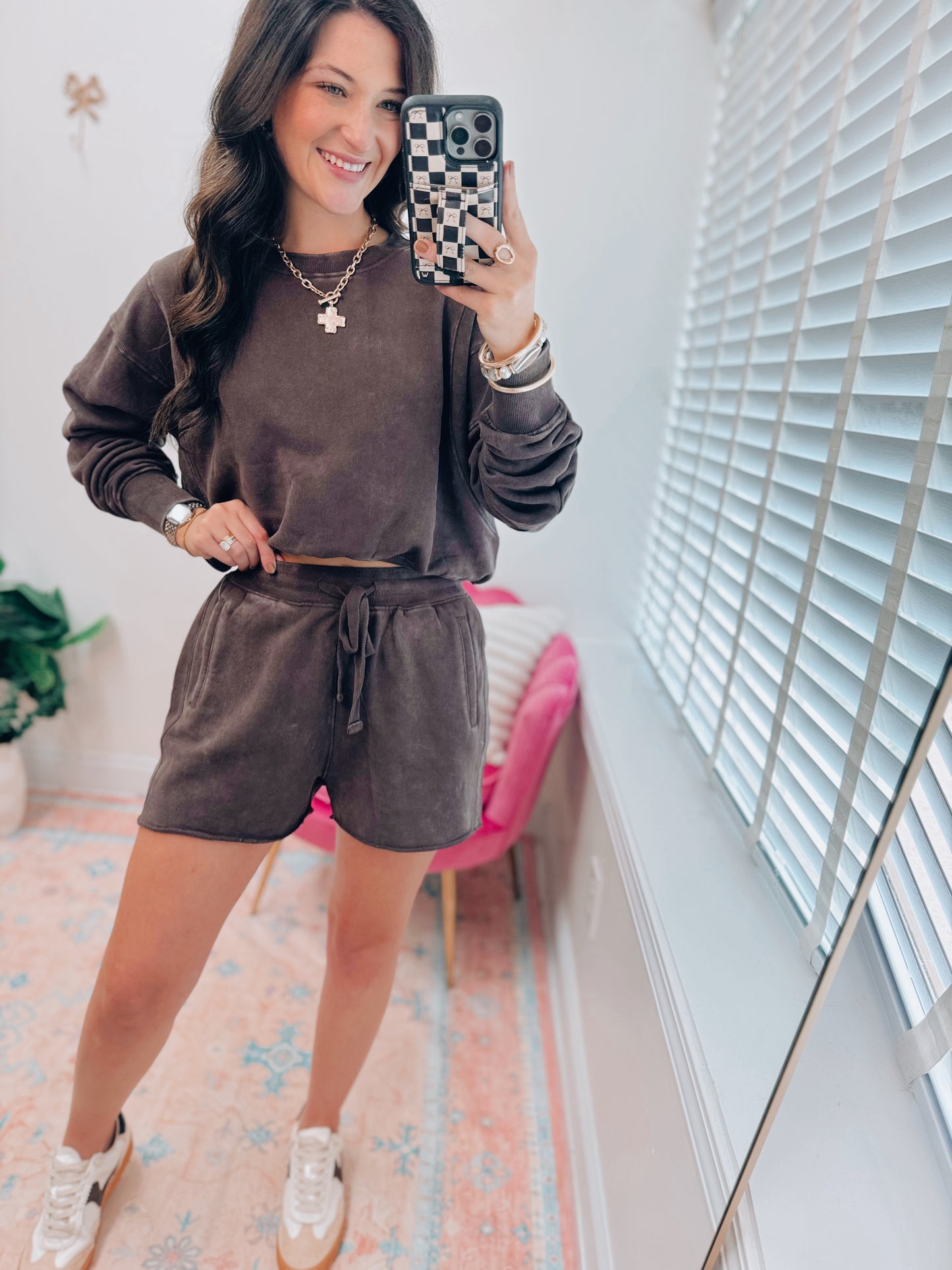 Espresso Mineral Shorts