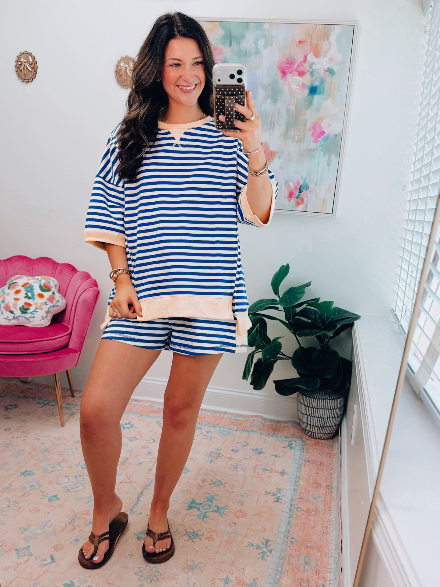 Easy Stripes Color Block Top