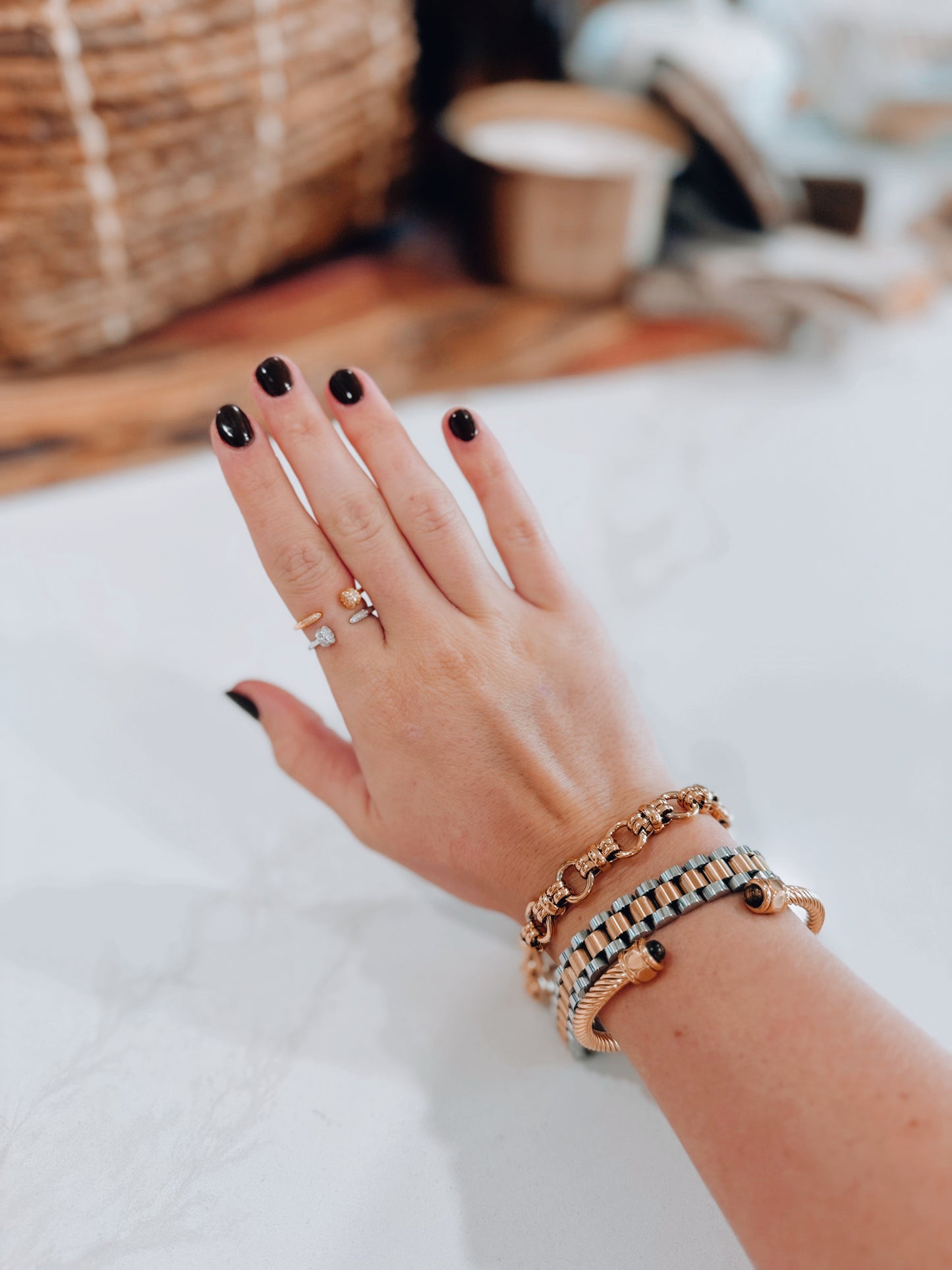 18k Gold Plated Stella Ring
