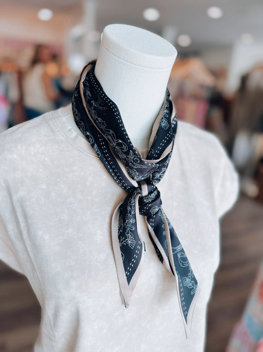 Nelly Bow Neck Scarf
