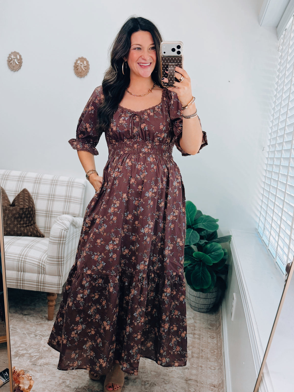 Sweetwater Floral Smocked Maxi Dress