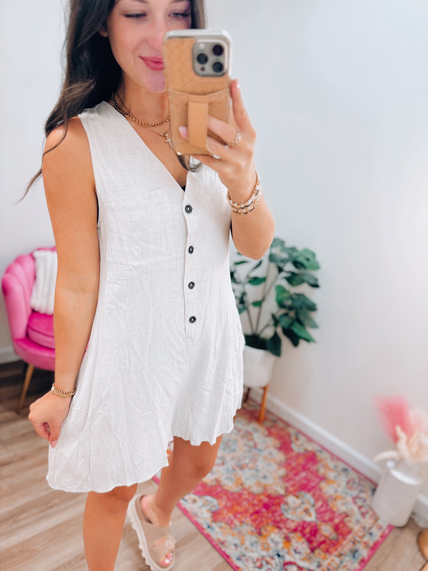 Haven Linen Romper