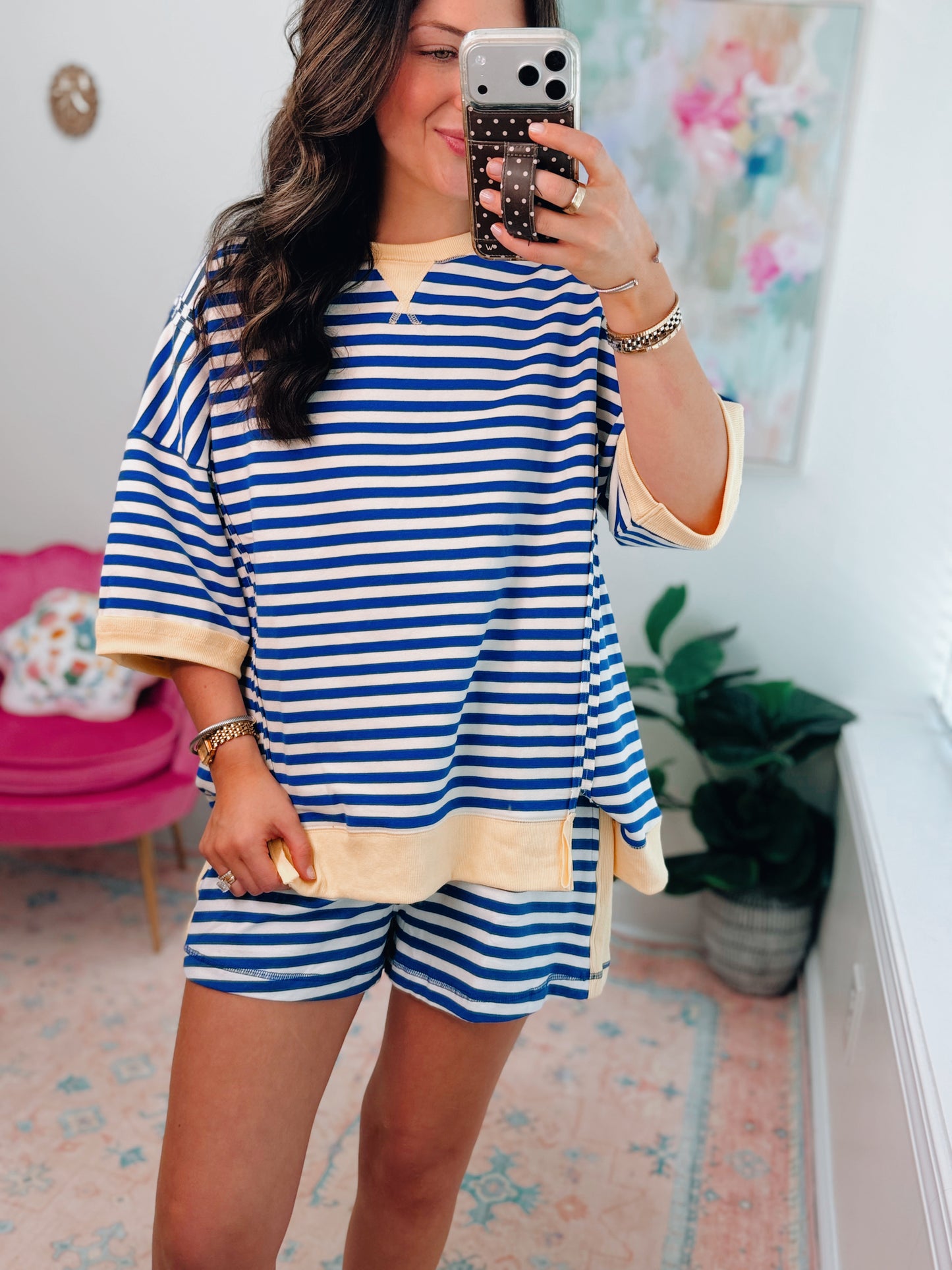 Easy Stripes Color Block Top