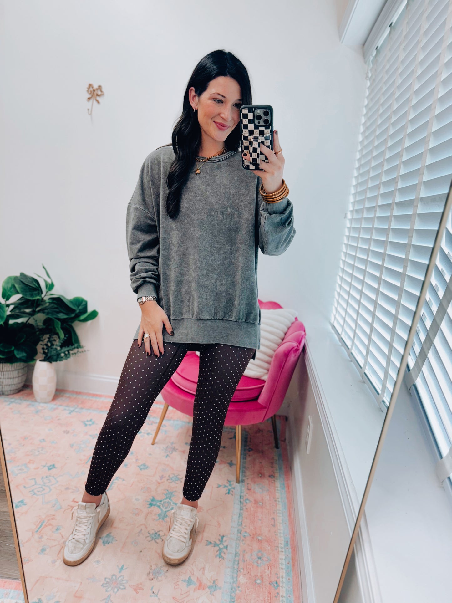 Taylor Mineral Wash Crewneck - Black