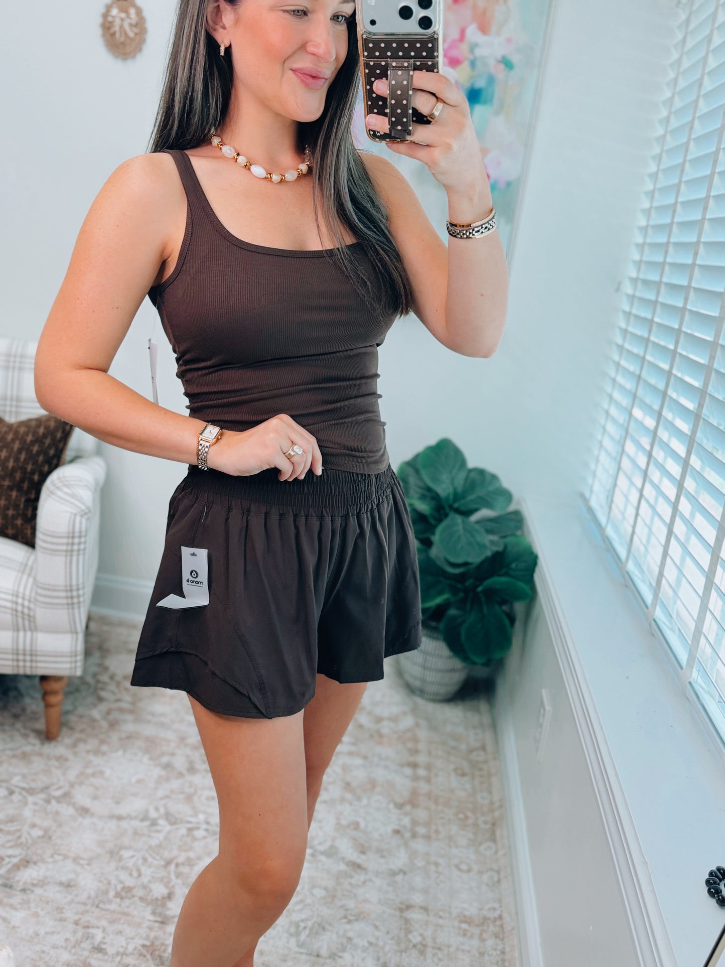 Coffee Bean Breeze Flutter Short
