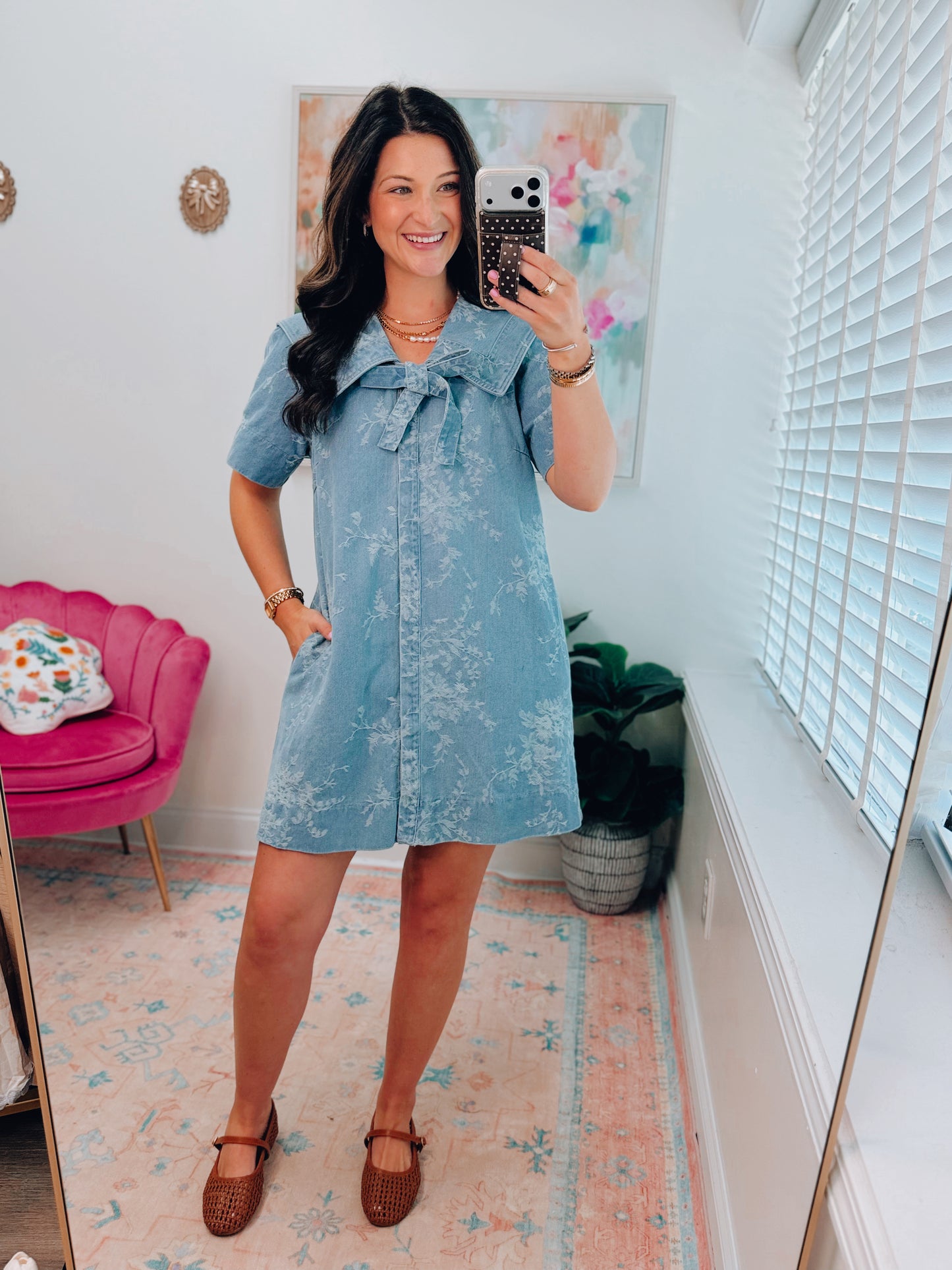 Fable Denim Mini Dress