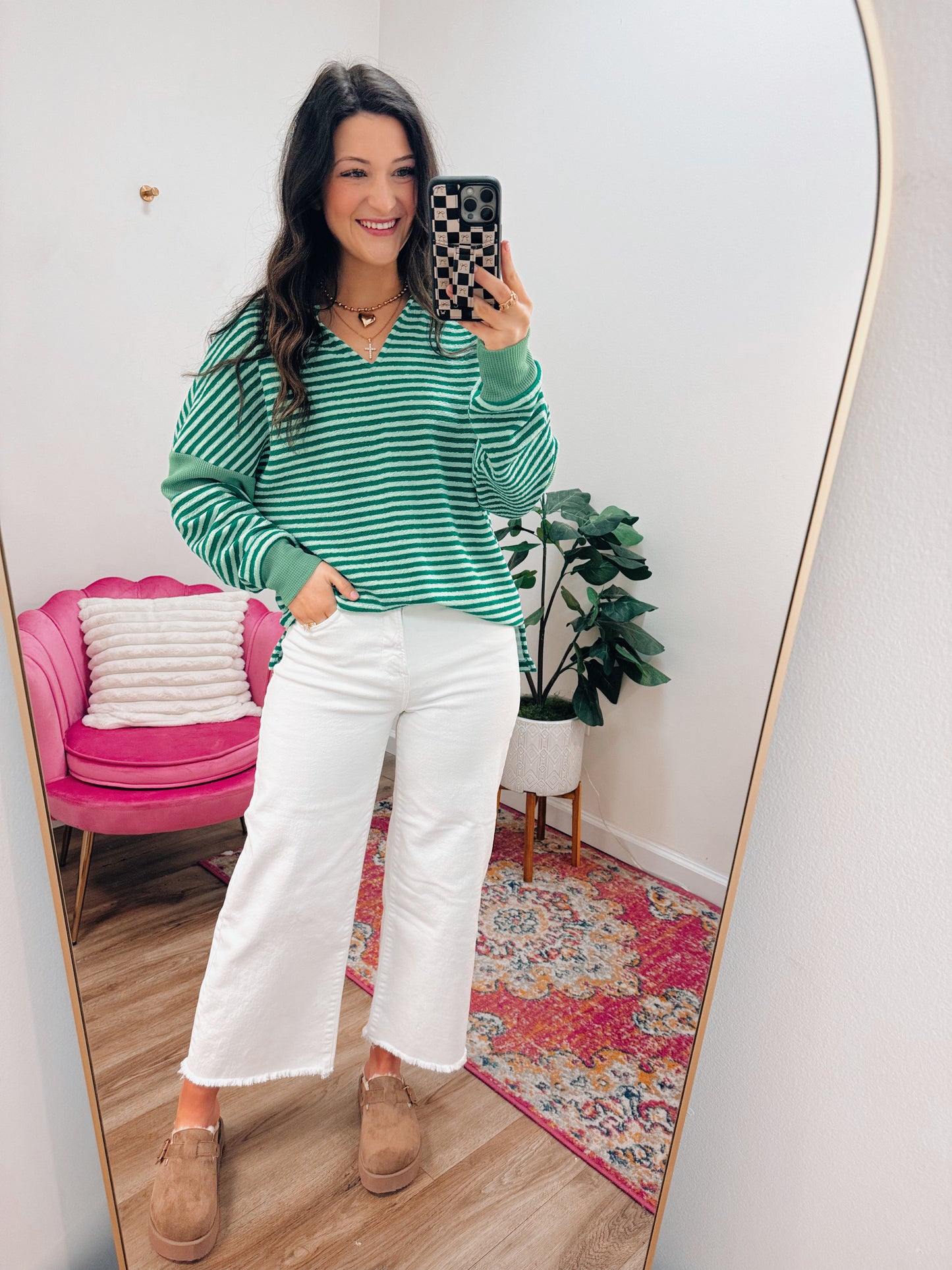 St. Stripes Patch Pullover