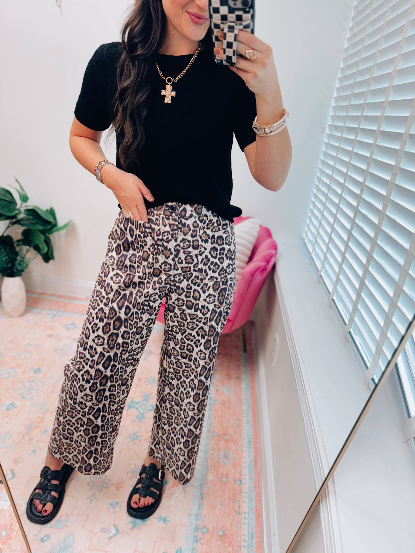 Palmer Leopard Pants
