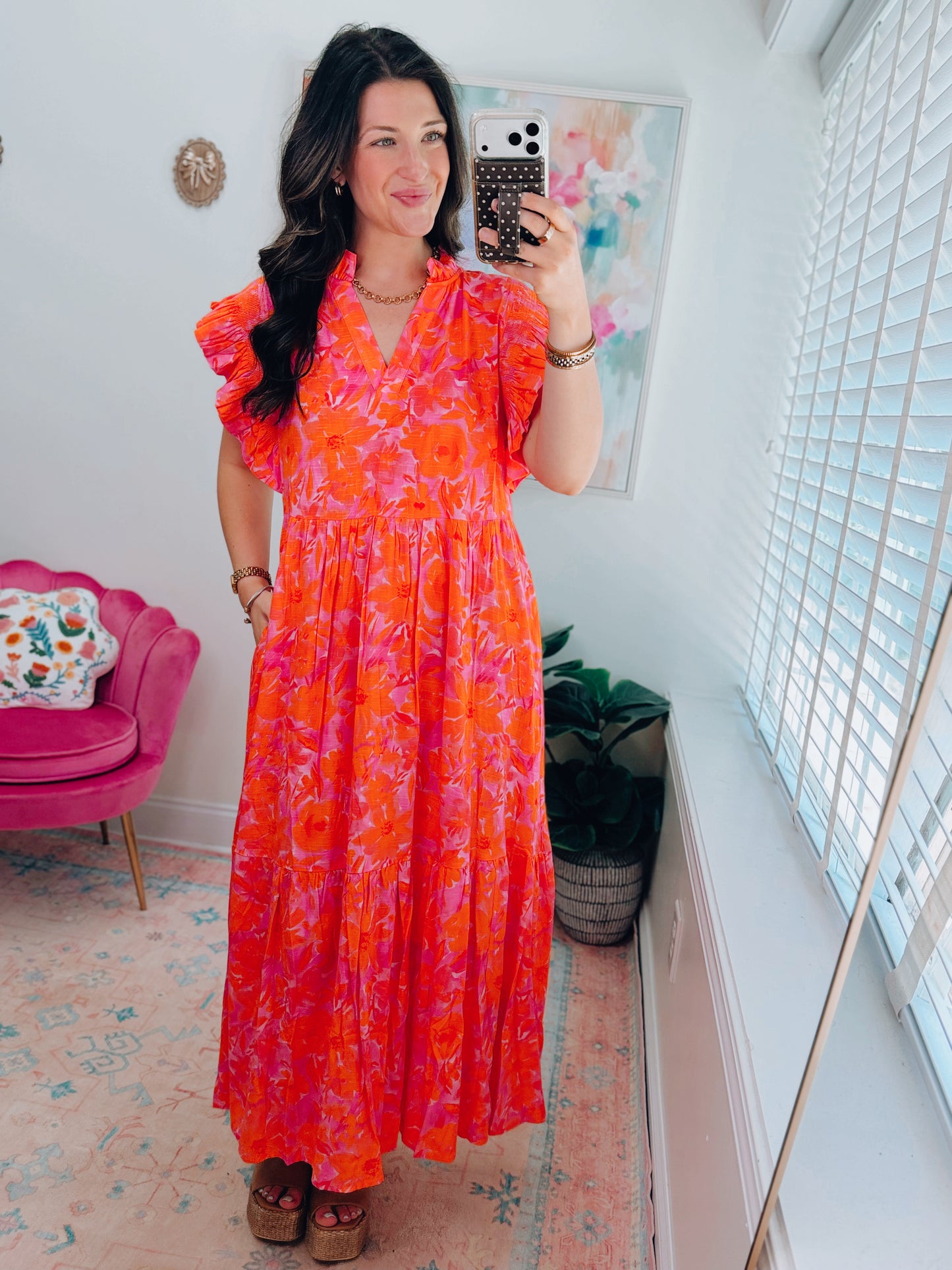 Sunny Island Tiered Maxi Dress