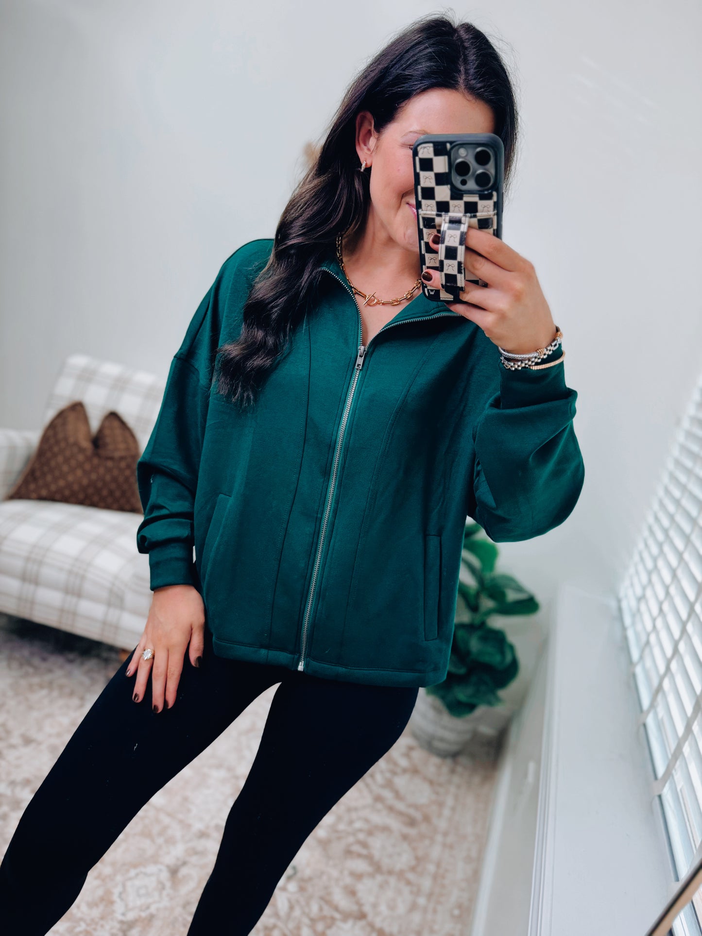 DOORBUSTER Air Essentials Zip Jacket - Green