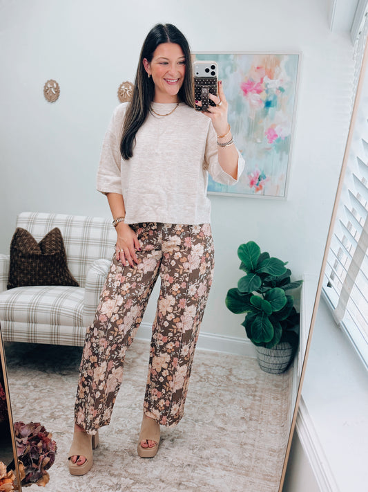 Margot Heather Sweater Top