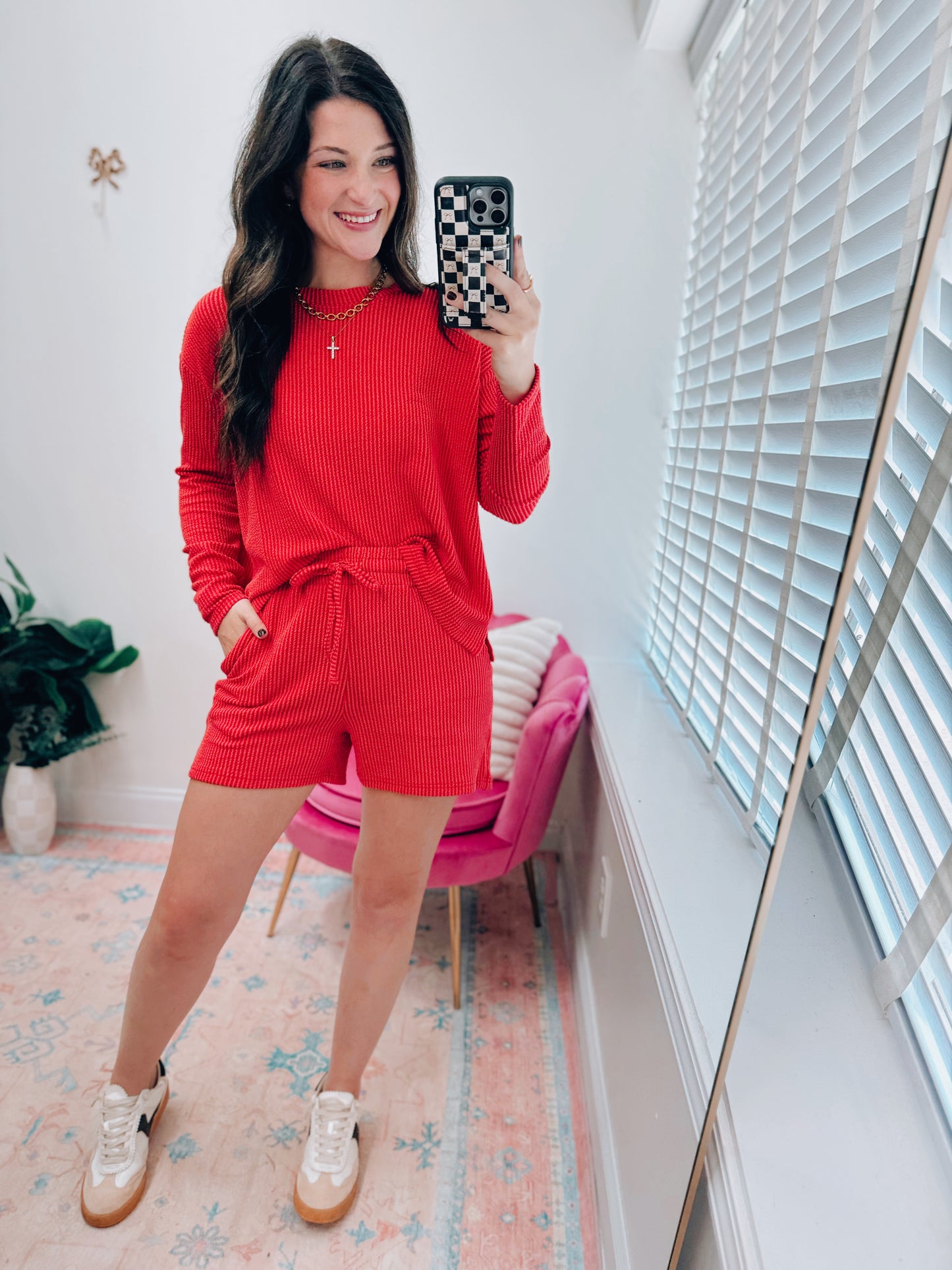 DOORBUSTER | Ribbed Shorts Set