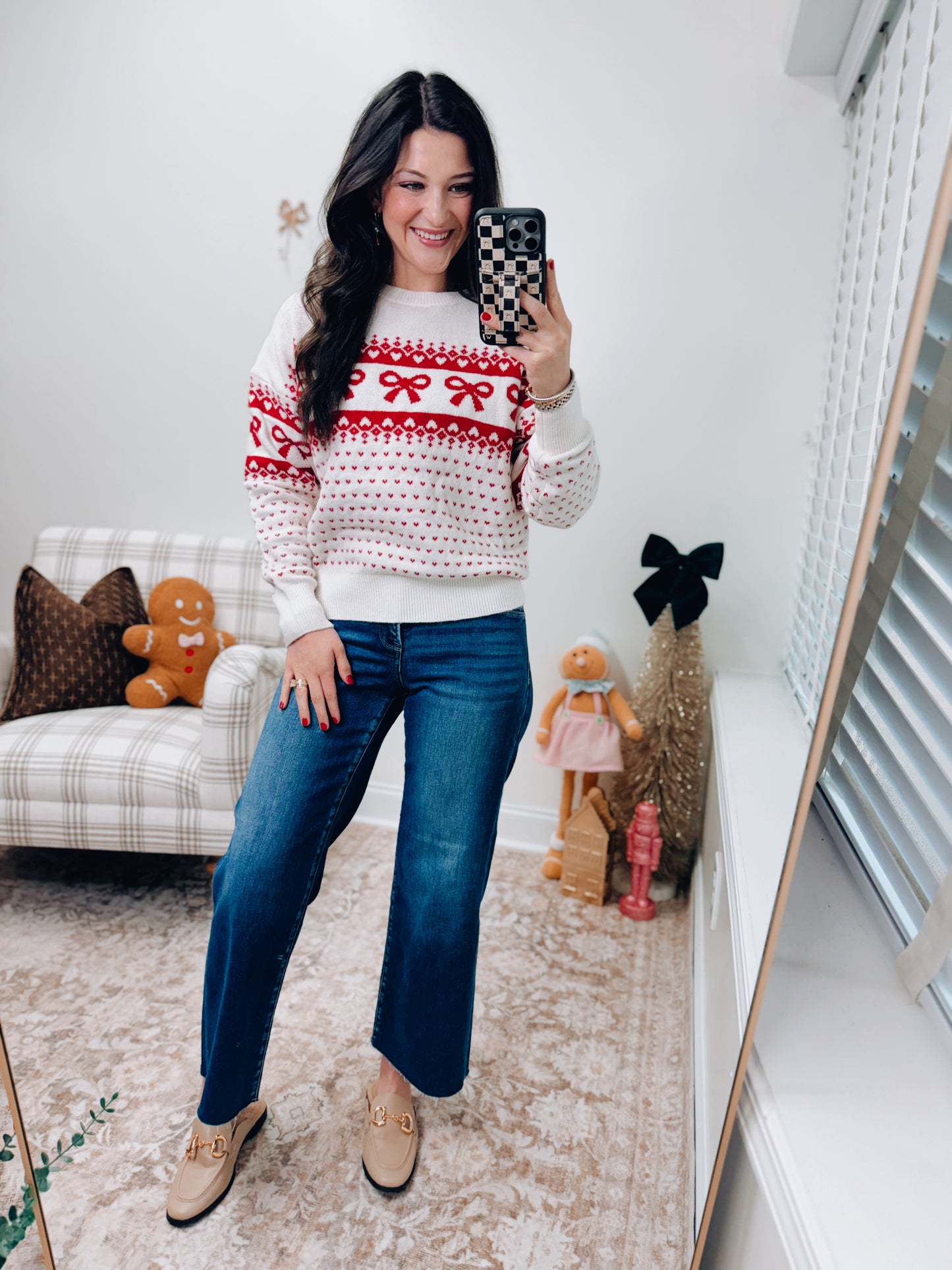 Skye Bow Knit Sweater
