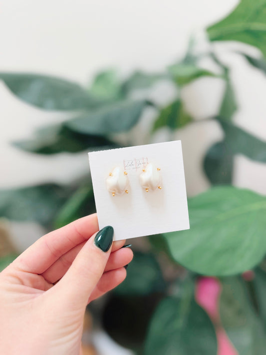 Luxe Pearl Studs