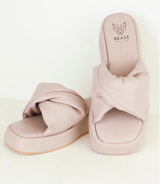 Camila Lavender Knot Sandal