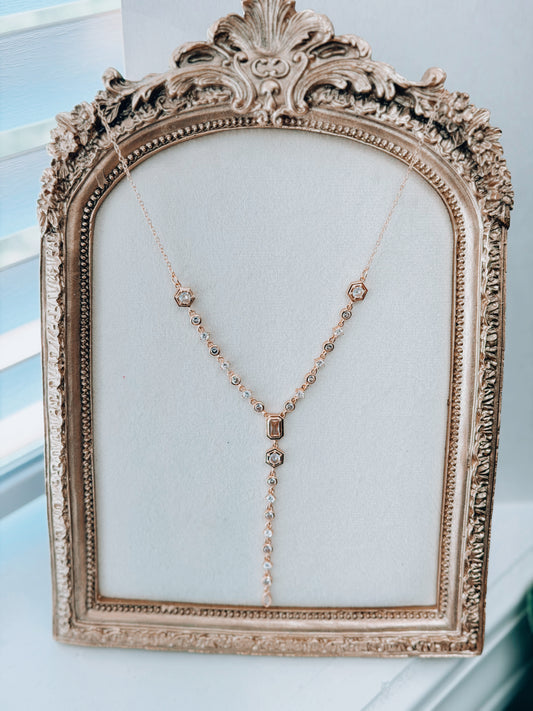 Zuri Drop Fashion Necklace