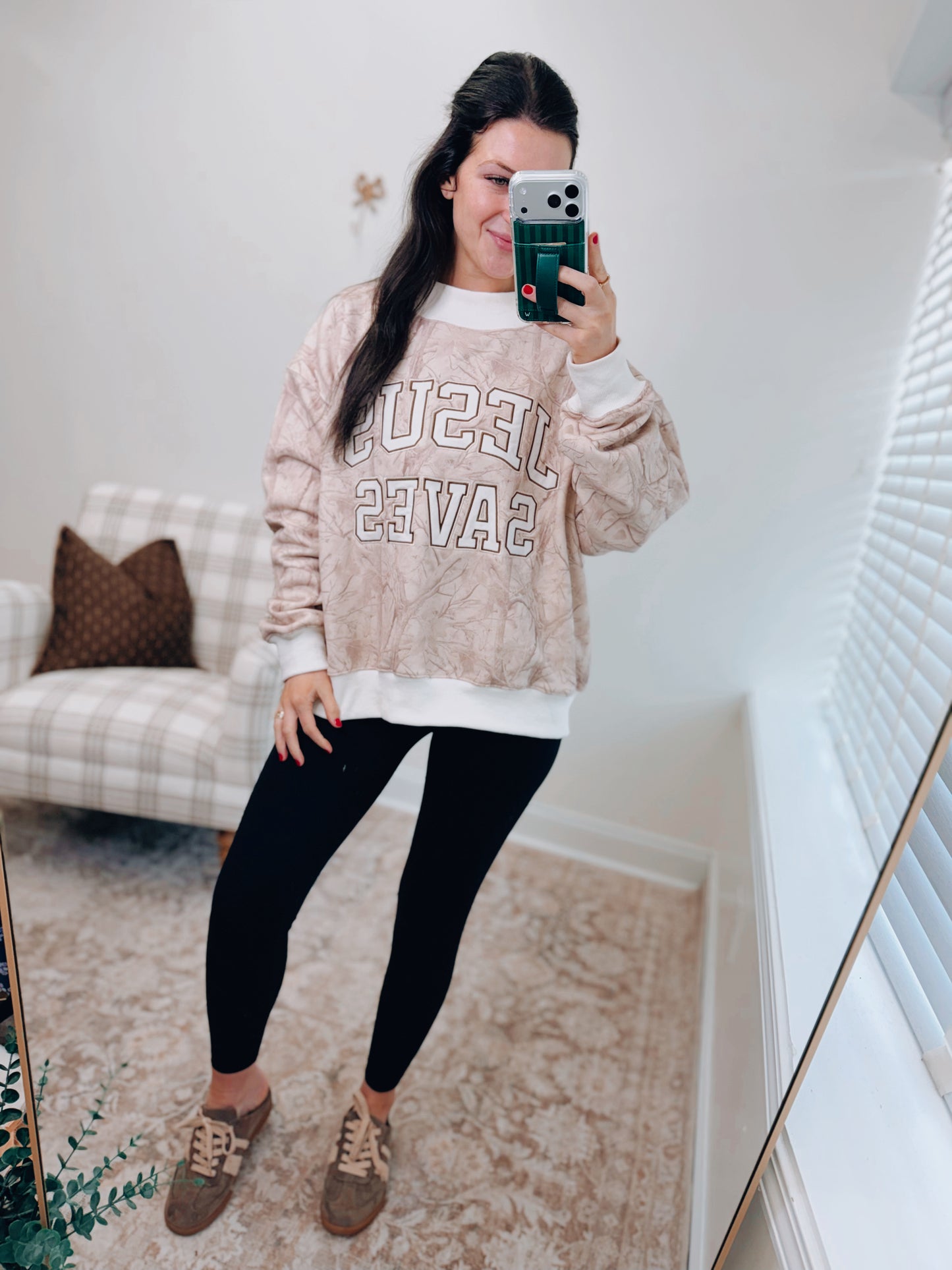 The Mock Club Pullover - Jesus Saves